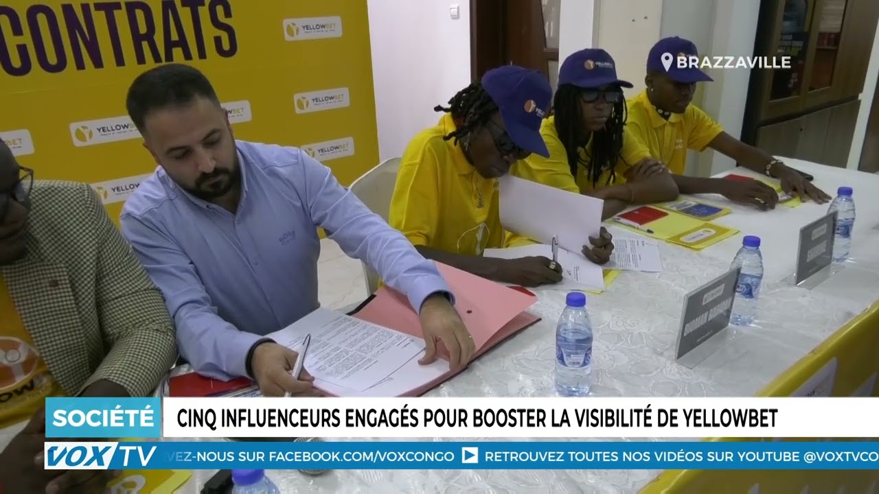 Cinq influenceurs engagés pour booster la visibilité de Yellowbet