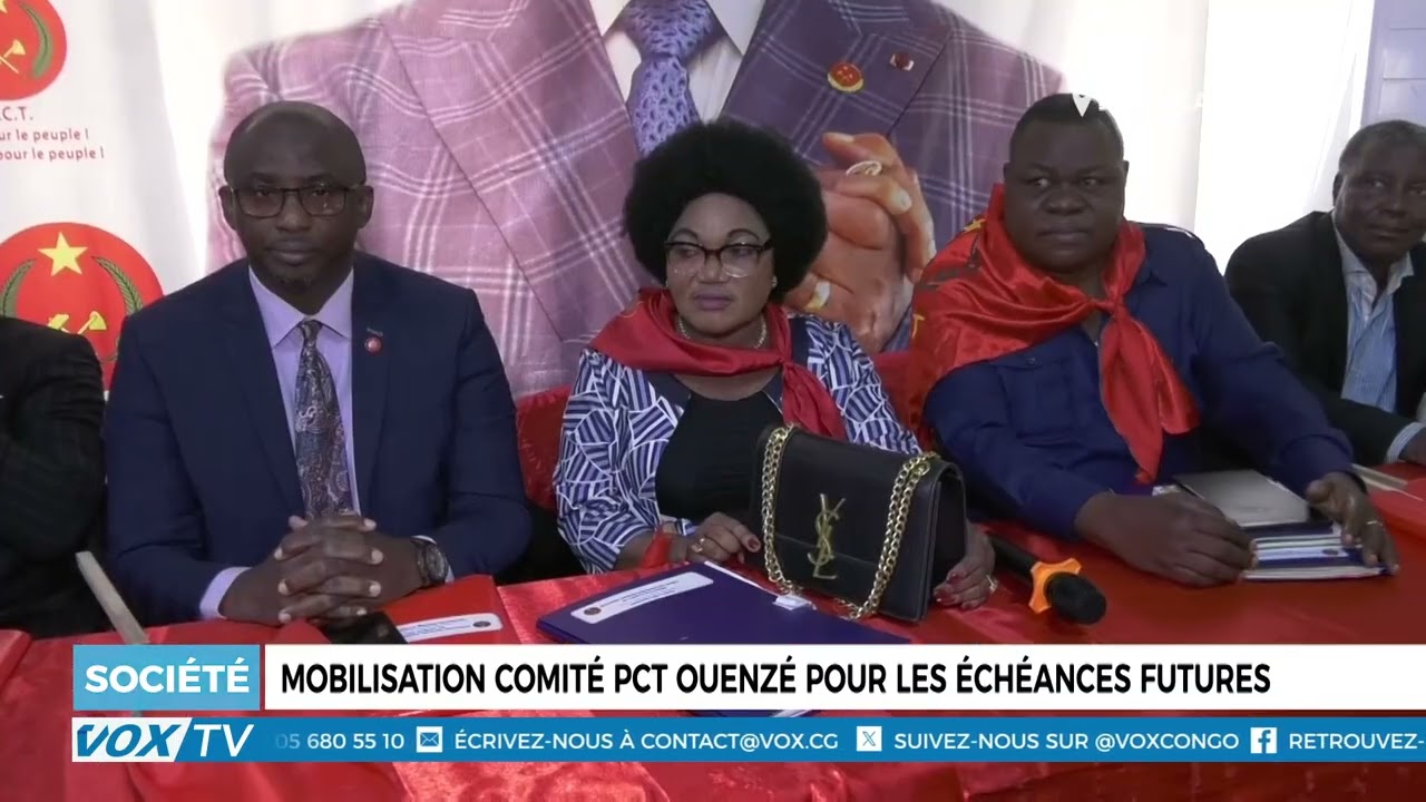 Mobilisation comité PCT Ouenzé pour les échéances futures