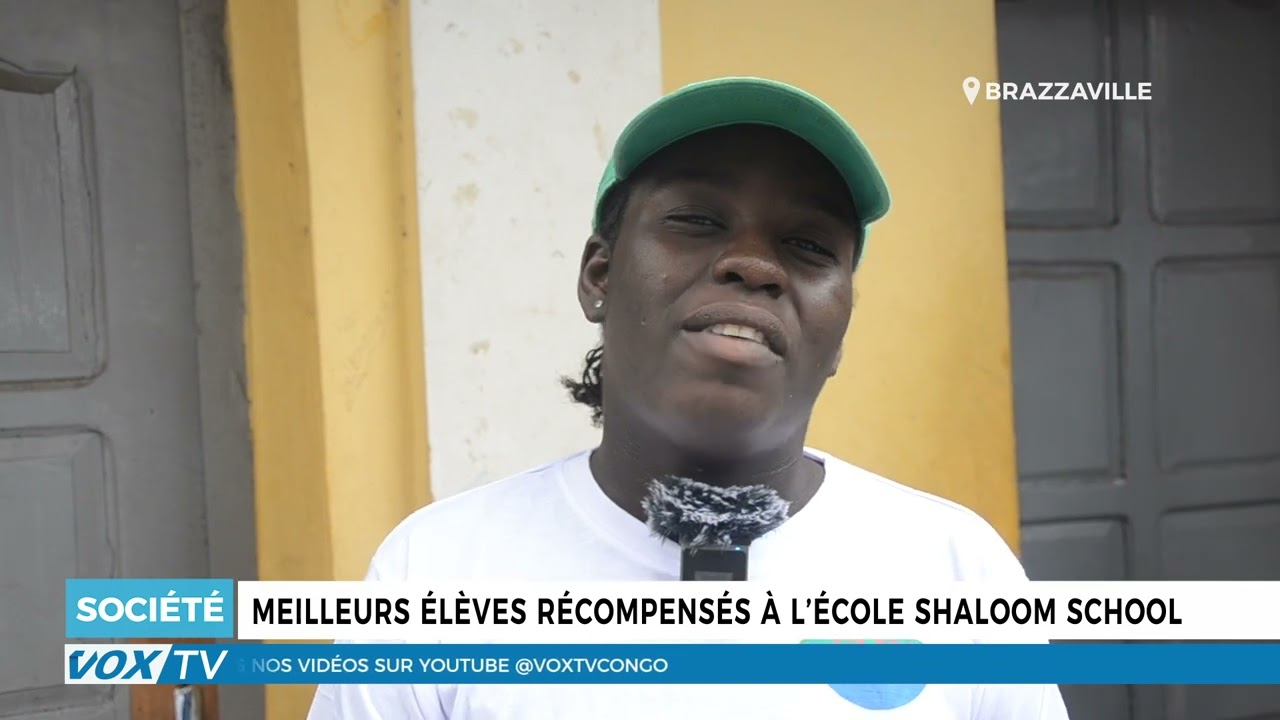 Meilleurs élèves récompensés à l’école Shaloom school