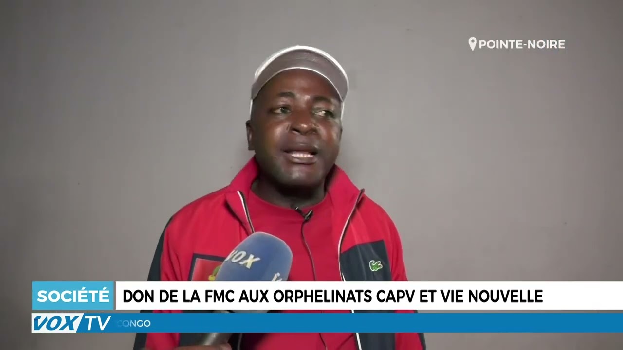 La FMC fait un don aux orphelinats CAPV et Vie Nouvelle
