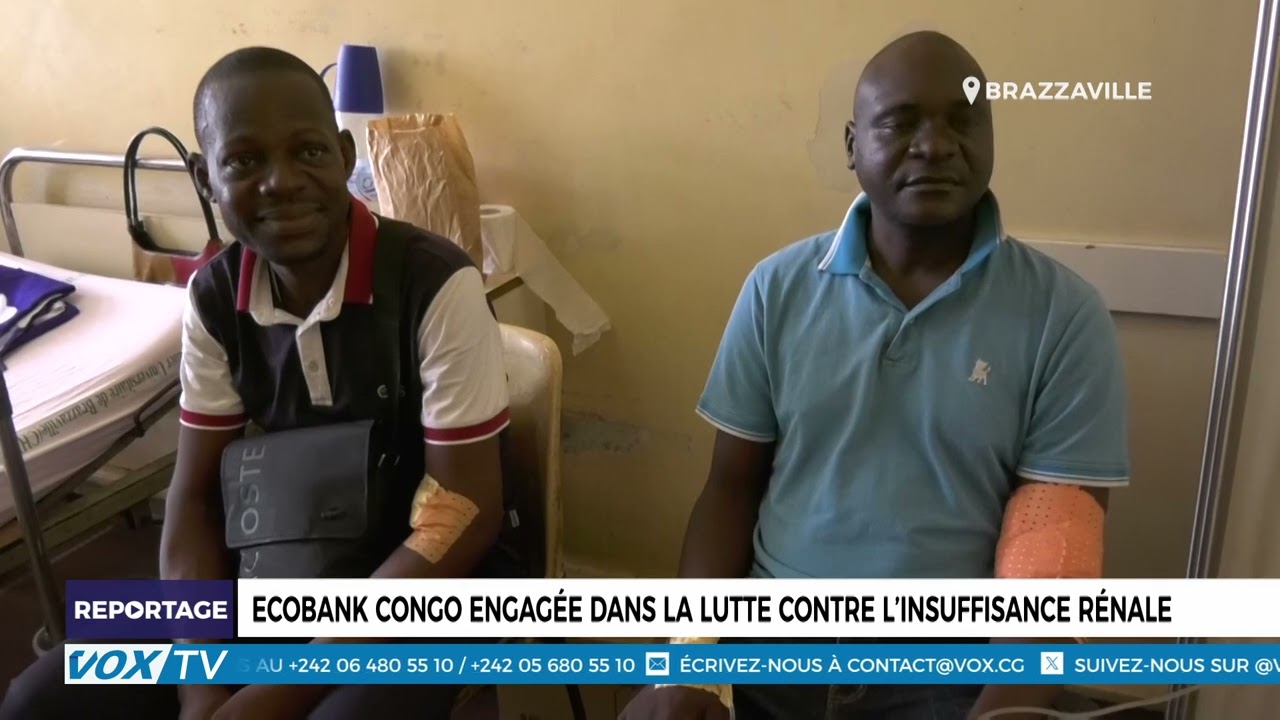 ECOBANK Congo s&rsquo;engage dans la lutte contre l&rsquo;insuffisance rénale