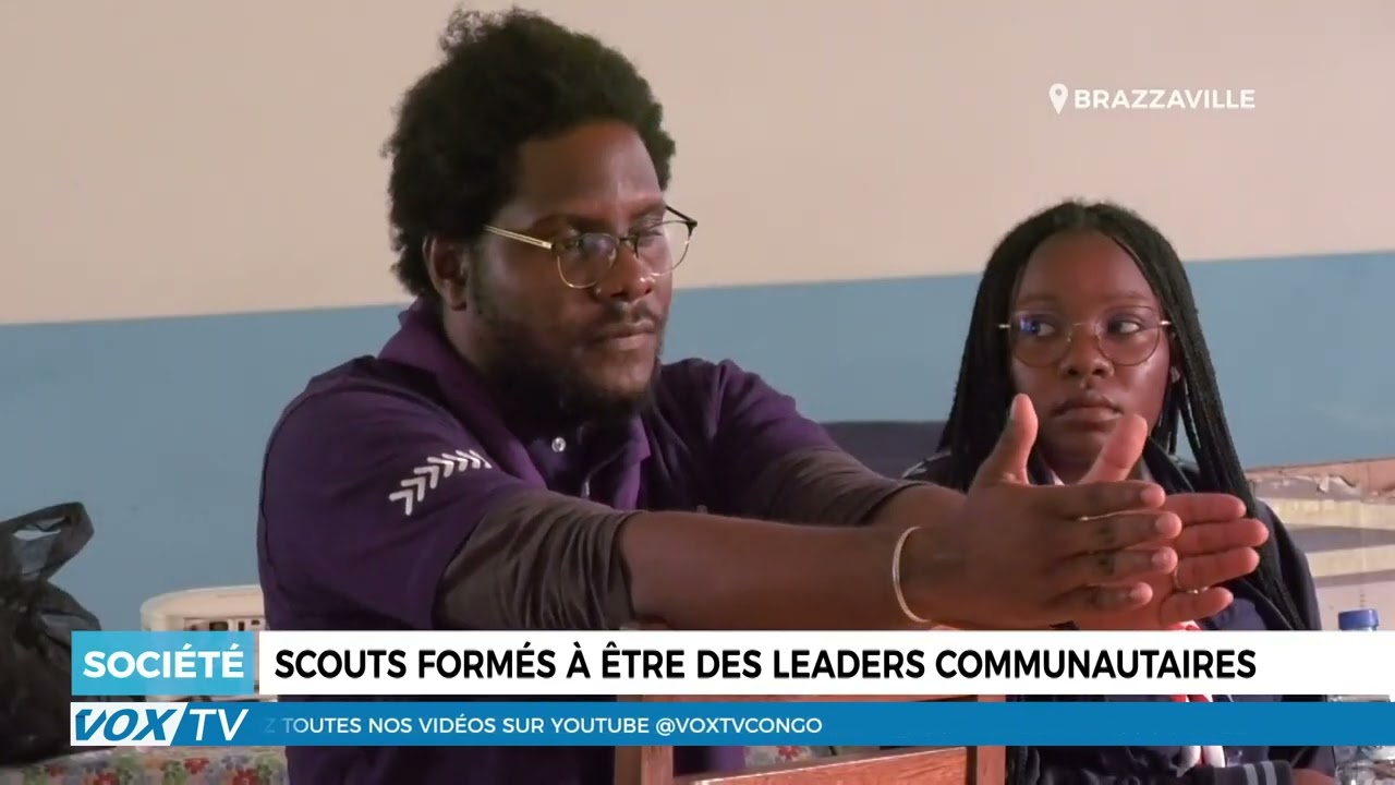 Scouts formés à être des leaders communautaires