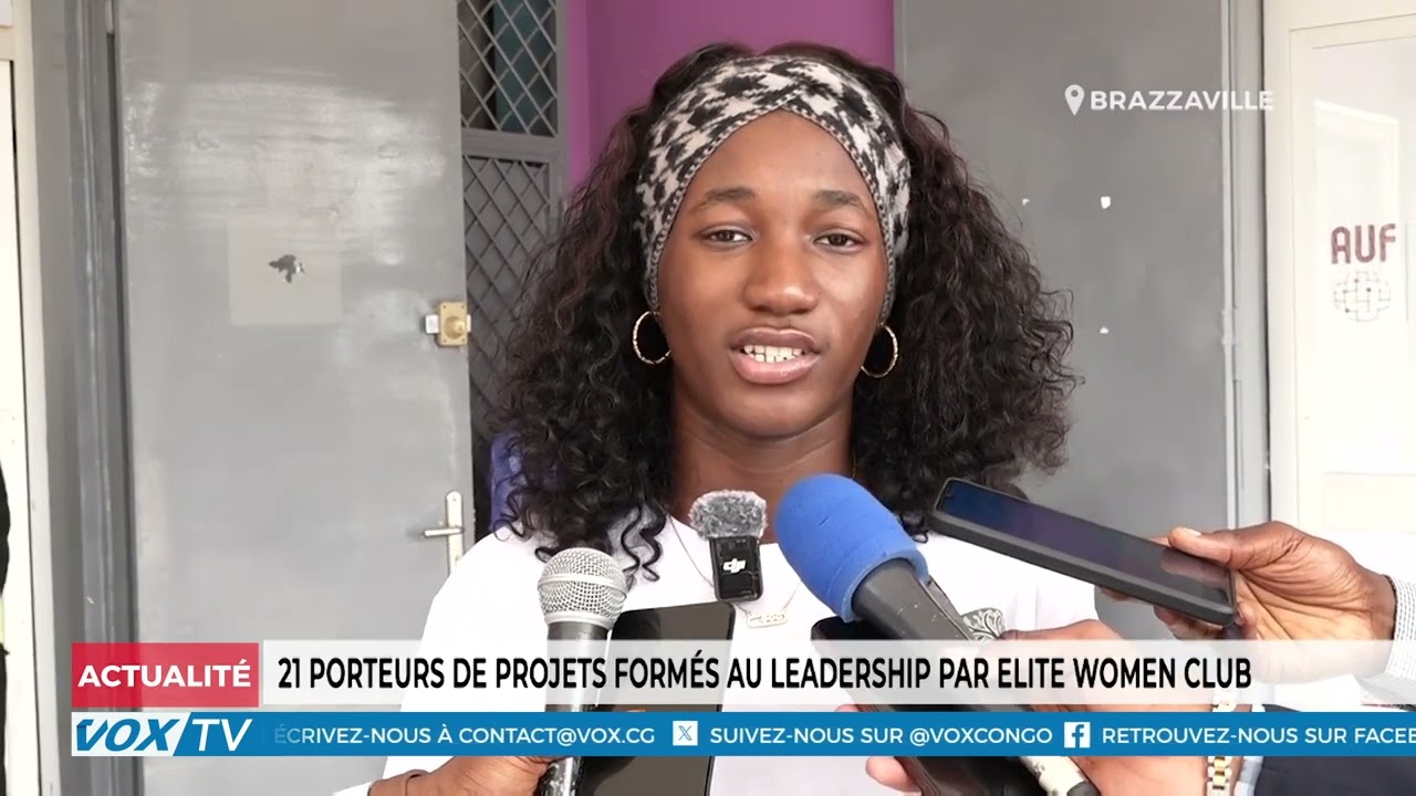 21 porteurs de projets formés au leadership par Elite women club