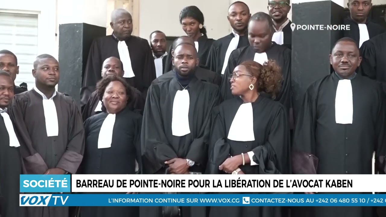 Suspension des activités du Barreau de Pointe-Noire