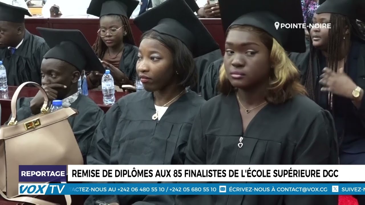 Remise de diplômes aux 85 finalistes de l&rsquo;École Supérieure DGC