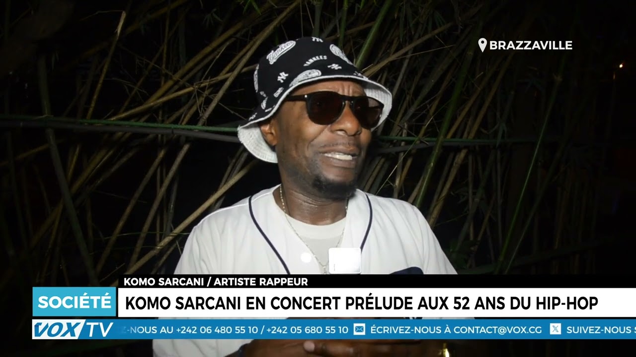 Komo Sarcani a offert un concert en prélude aux 52 ans du Hip-Hop