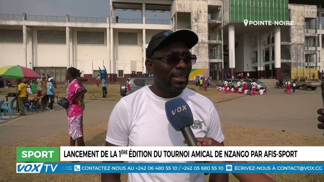 Lancement de la 1ère édition du tournoi amical de Nzango par AFIS Sport