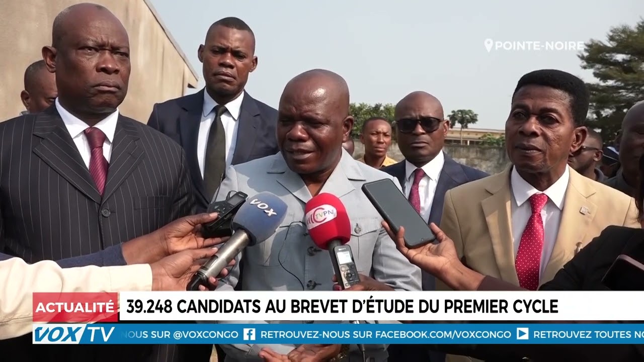 39 248 candidats au Brevet d&rsquo;Études du Premier Cycle (BEPC)