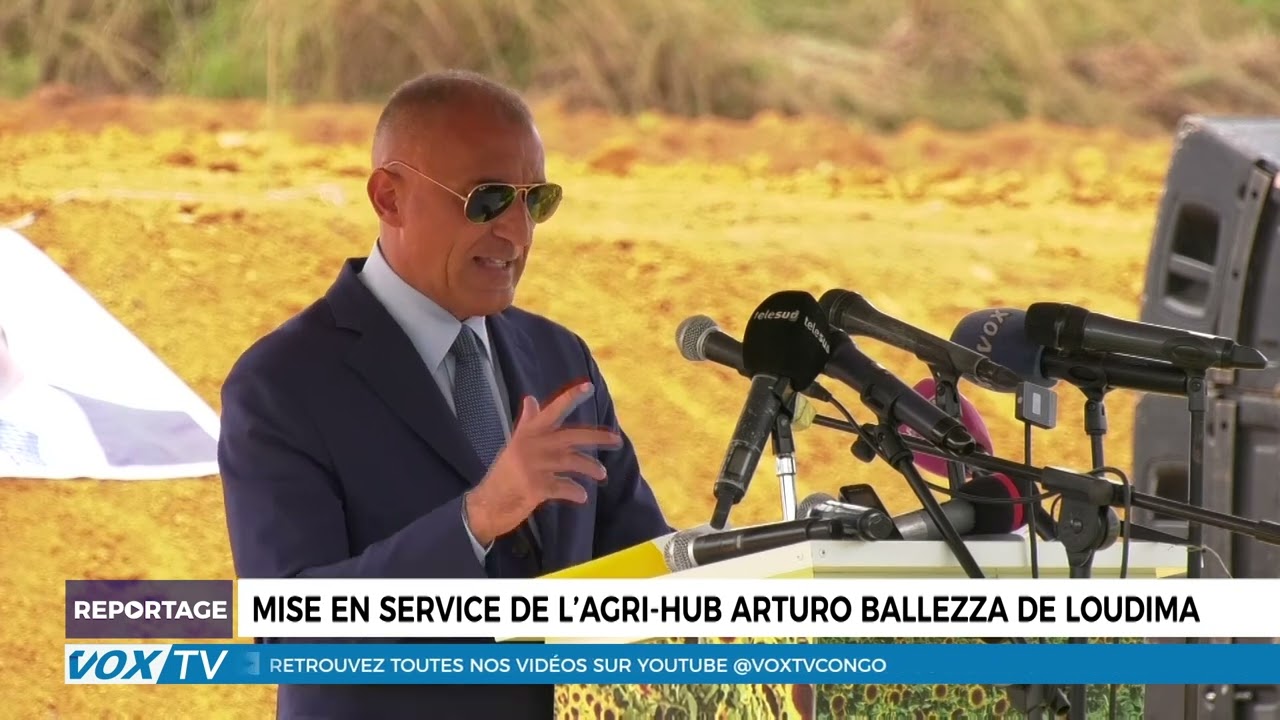 L&rsquo;Agri Hub Arturo Bellezza de Loudima mis en service