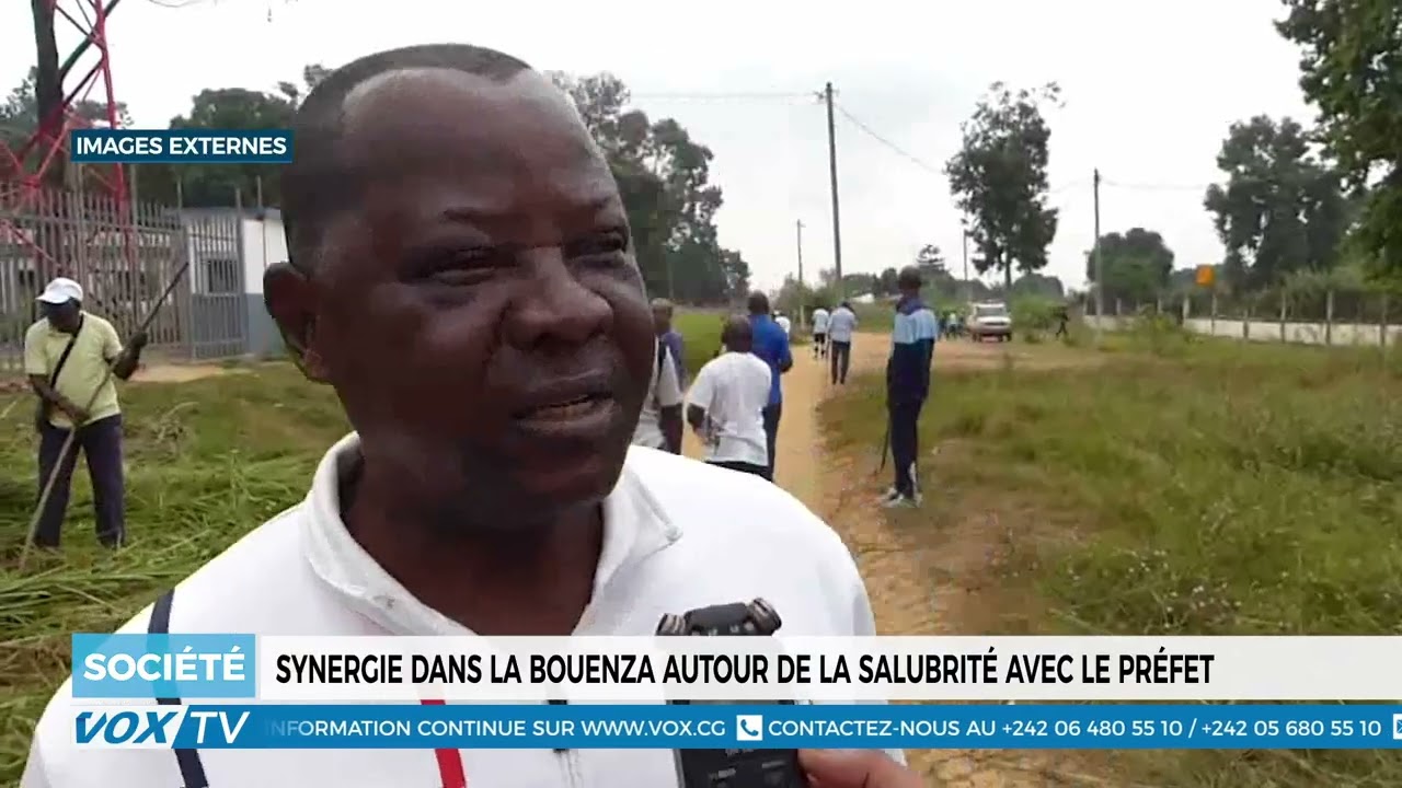 Synergie dans la Bouenza autour de la salubrité avec le préfet