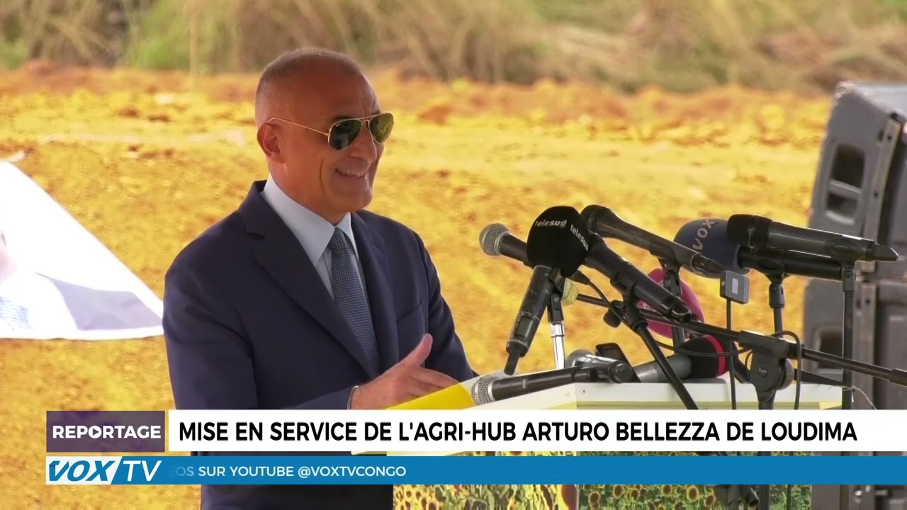 L&rsquo;Agri Hub Arturo Bellezza de Loudima mis en service