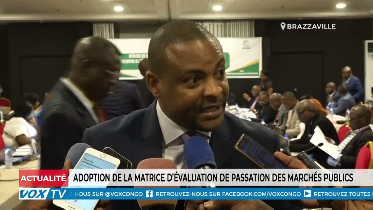 Adoption de la matrice d’évaluation de passation des marchés publics