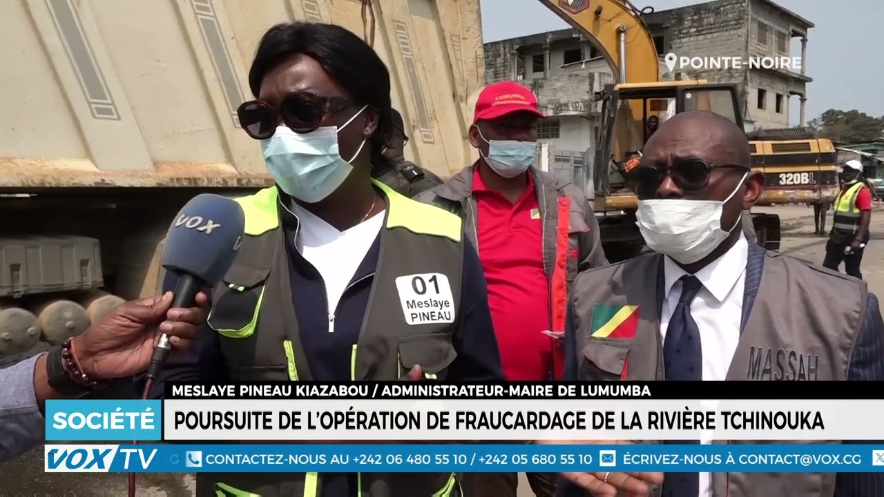 Poursuite de l’opération de curage de la rivière tchinouka