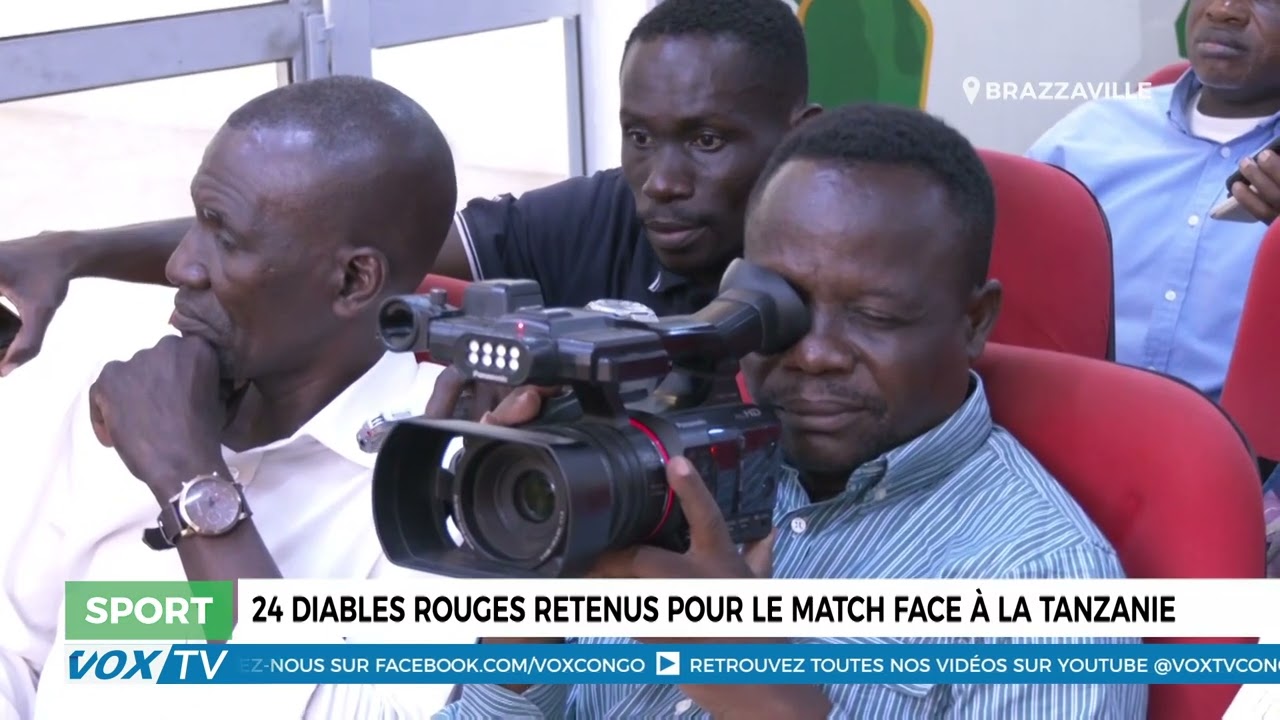 24 Diables Rouges retenus pour le match face à la Tanzanie
