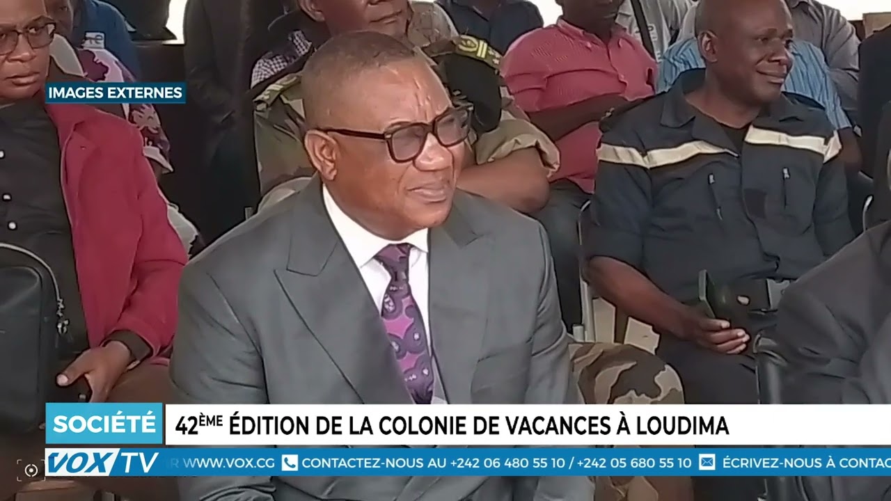 42ème édition de la colonie de vacances à loudima