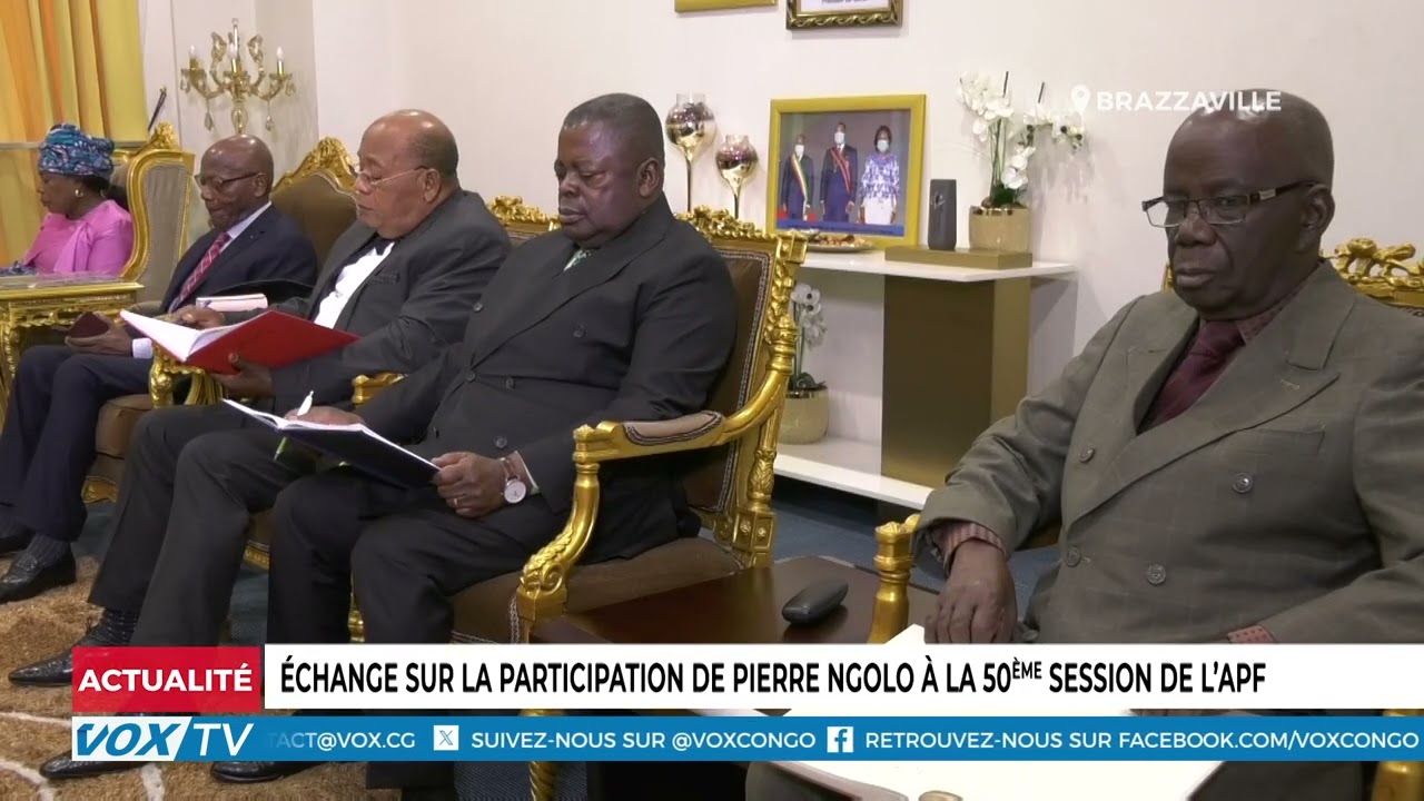 Échange sur la participation de Pierre Ngolo à la 50ème session de l’APF