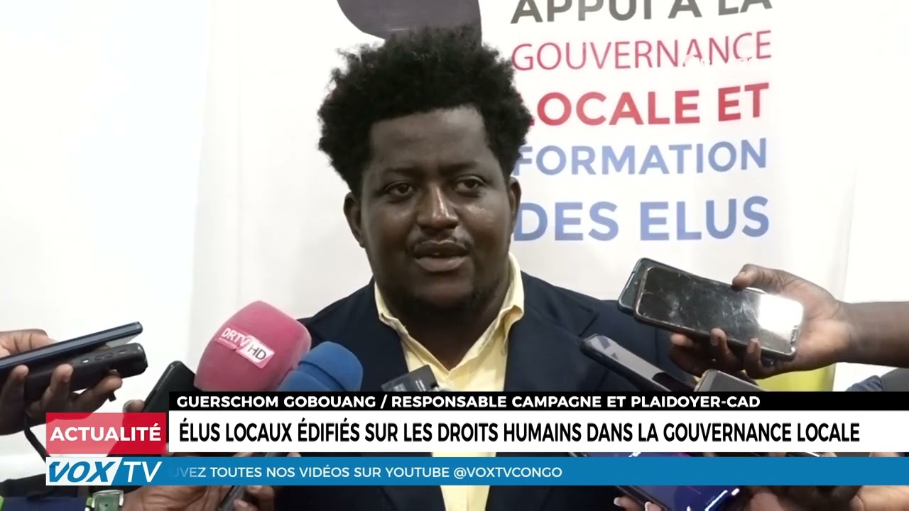 Élus locaux édifiés sur les droits humains dans la gouvernance locale