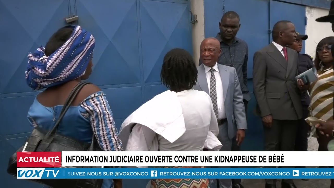 Le bébé kidnappé à Brazzaville retrouvé, la suspecte arrêtée