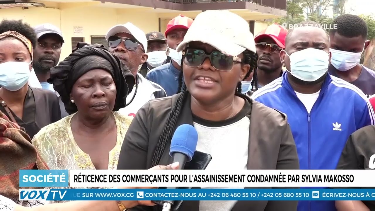 Réticence des commerçants pour l’assainissement condamnée par Sylvia Makosso