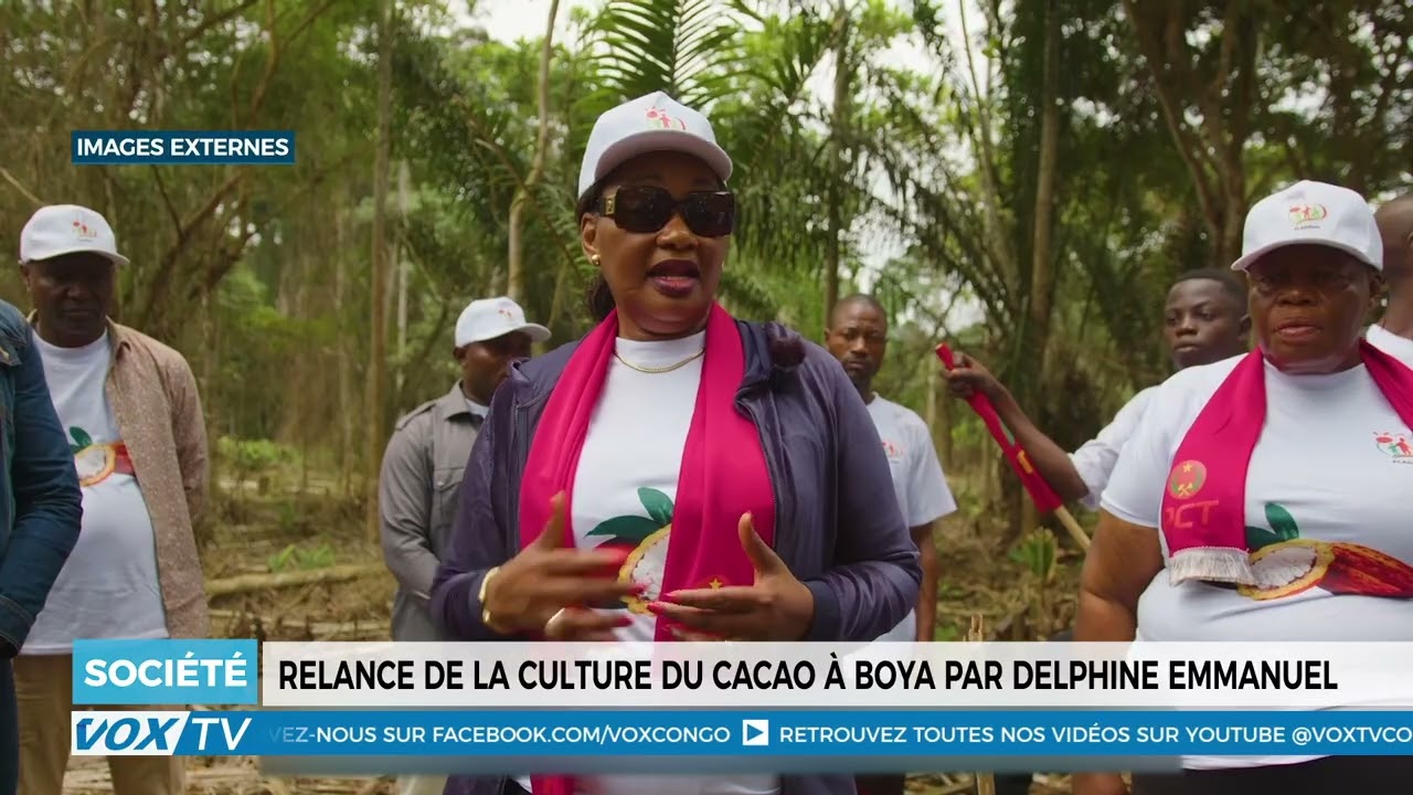 Relance de la culture du cacao à Boya par Delphine Emmanuel
