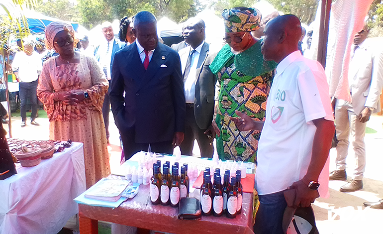 Le premier ministre a effectué la visite guidée des stands du SAMEB