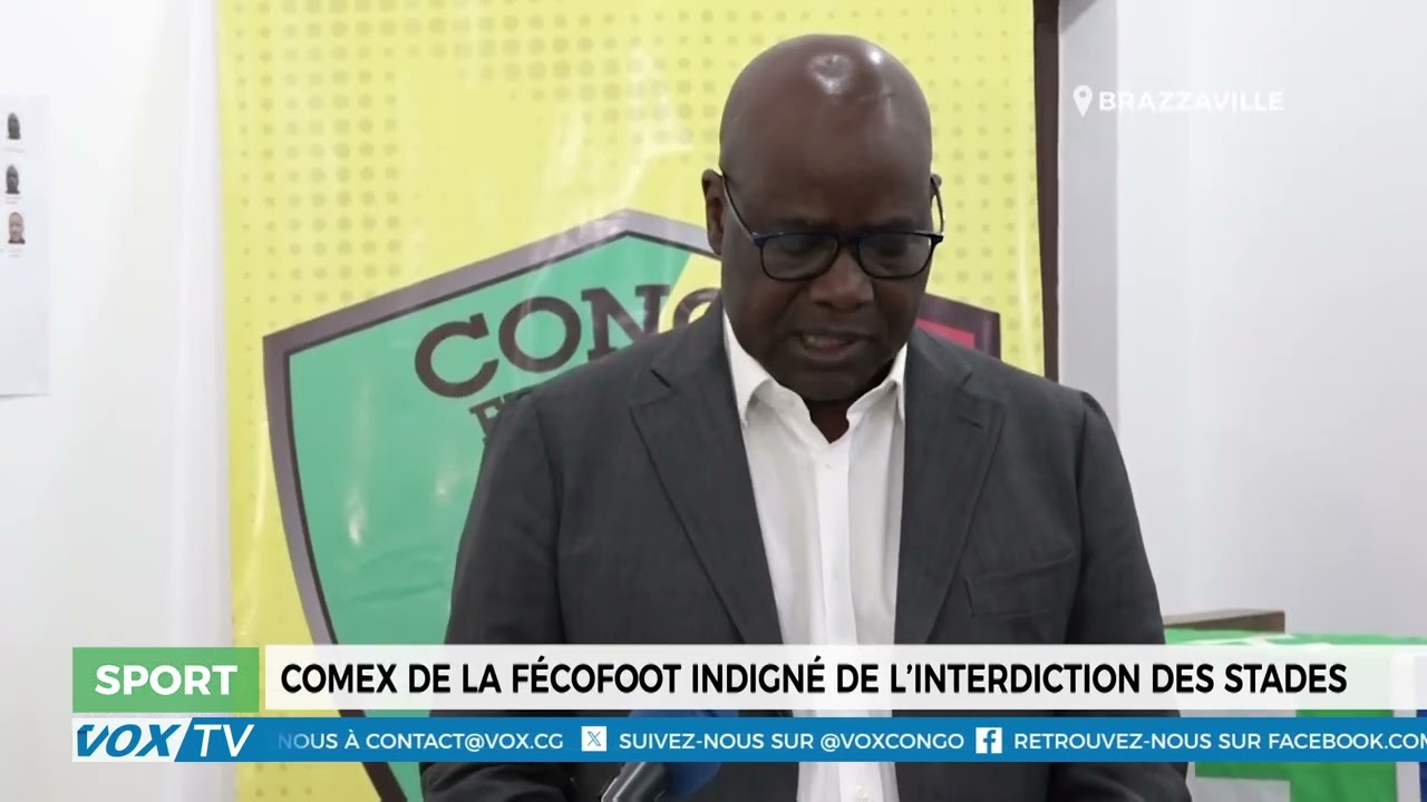COMEX de la fécofoot indigné de l’interdiction des stades