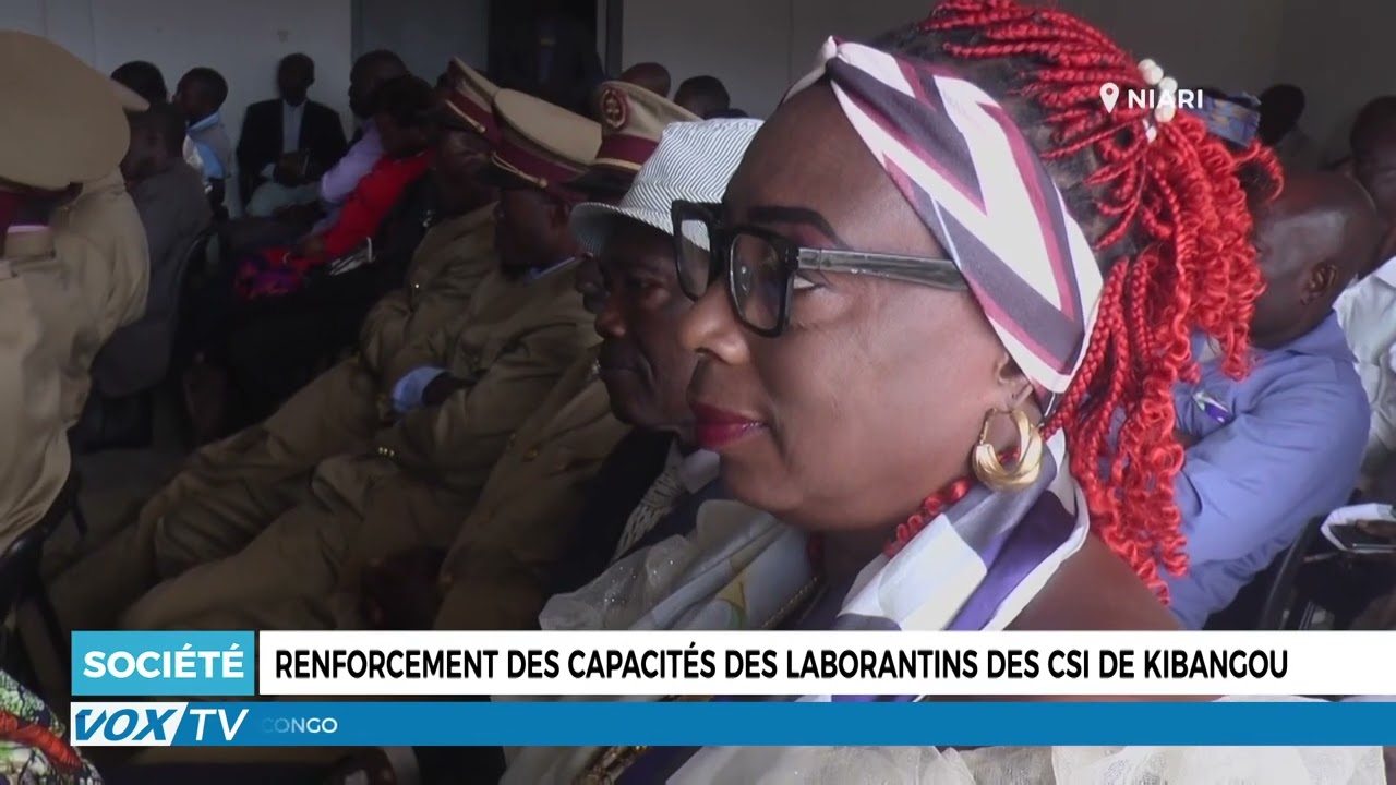 Renforcement des capacités des laborantins de Kibangou