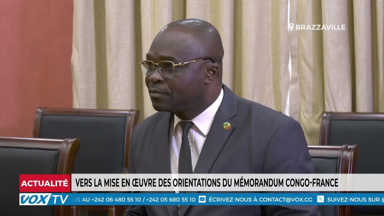 Vers la mise en œuvre des orientations du mémorandum Congo France