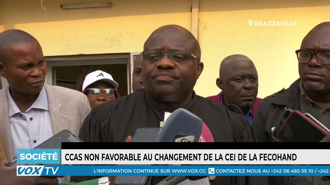 CCAS non favorable au changement de la CEI de la FECOHAND