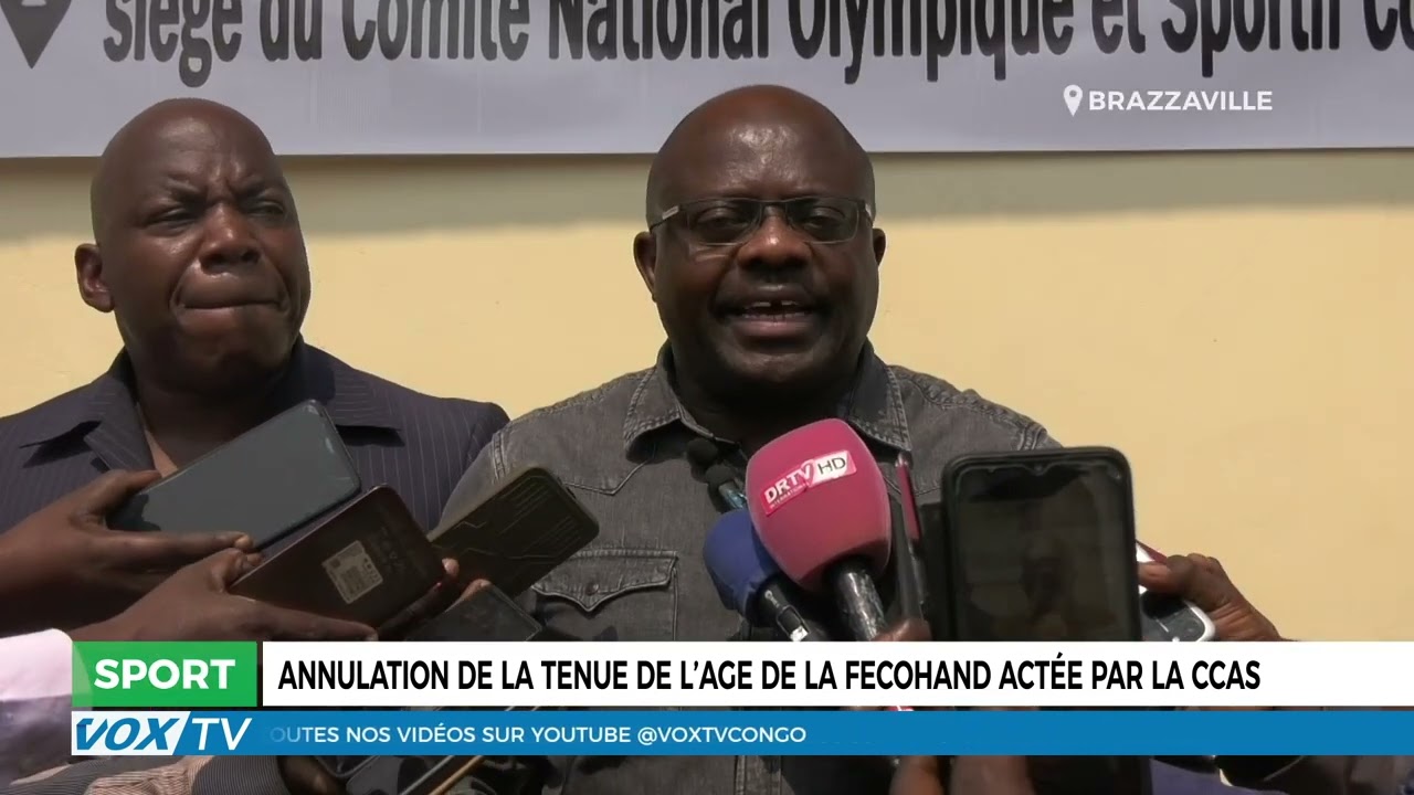 Annulation de la tenue de l’AGE de la Fecohand actée par la CCAS