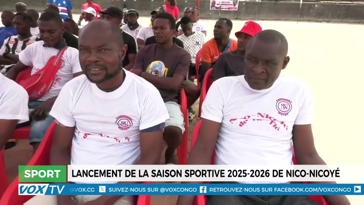 Lancement de la saison sportive  2025 2026 de  Nico Niccoyé