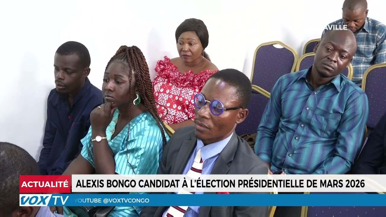 Alexis Bongo candidat à l’élection présidentielle de mars 2026