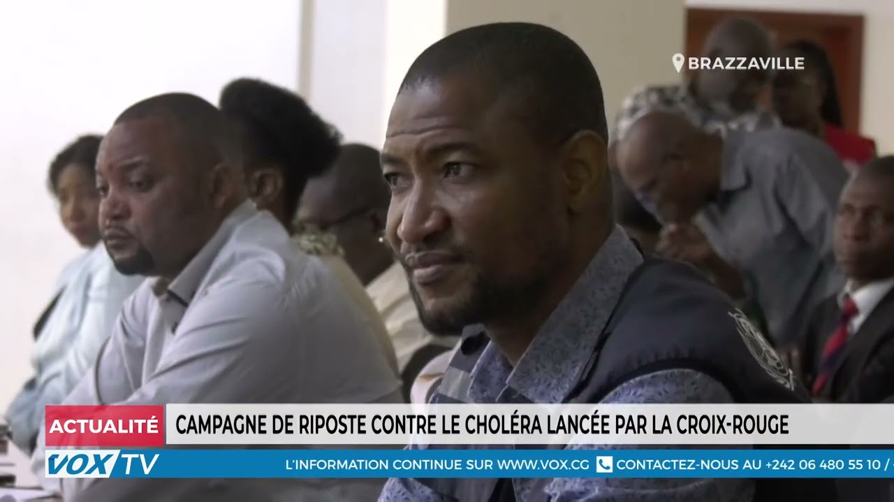 Campagne de riposte contre le choléra lancée par la croix rouge