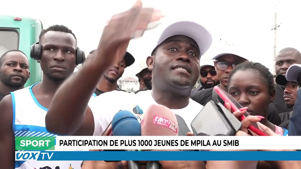 Participation de plus 1000 jeunes de Mpila au smib
