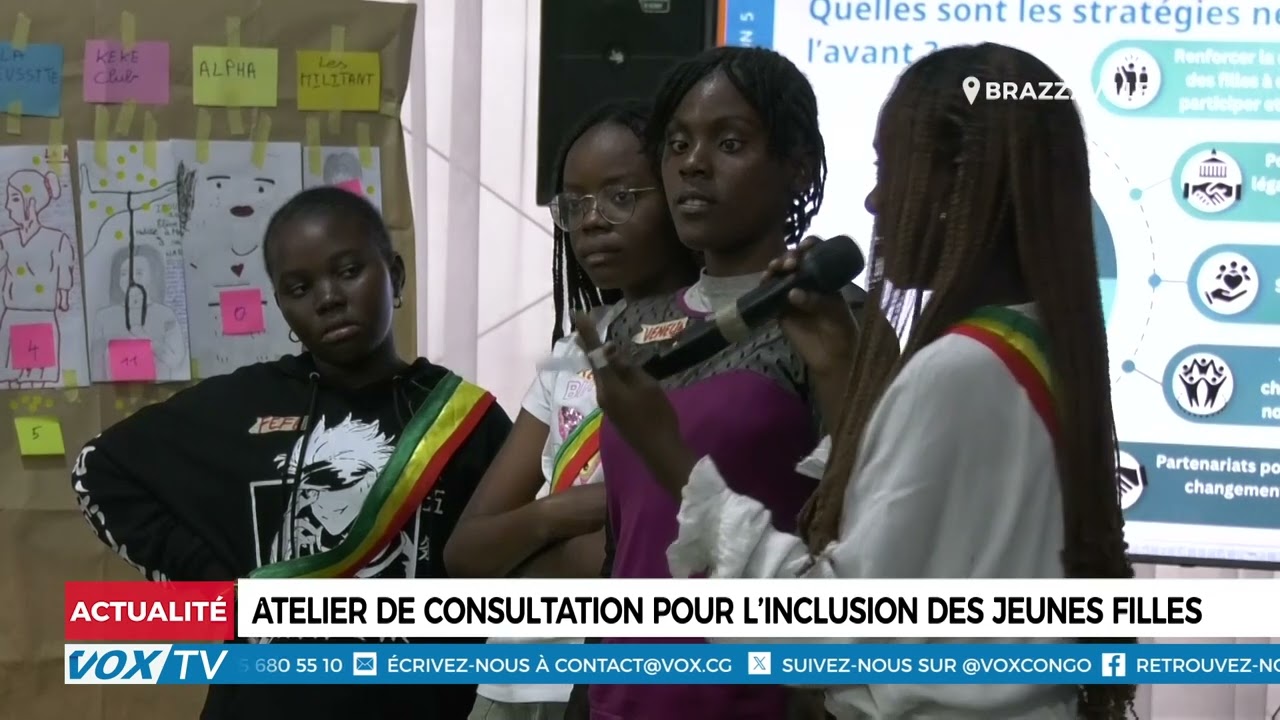 Atelier de consultation pour l’inclusion des jeunes filles
