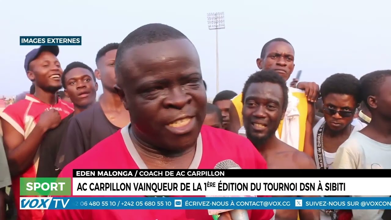 L’ AC Carpillon vainqueur de la 1ère édition du tournoi à Sibiti
