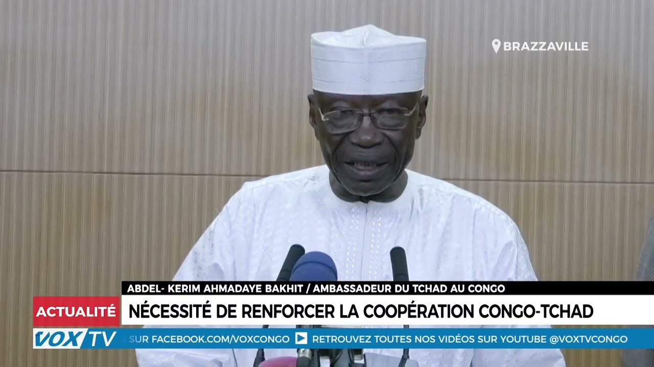Nécessité de renforcer la coopération Congo Tchad