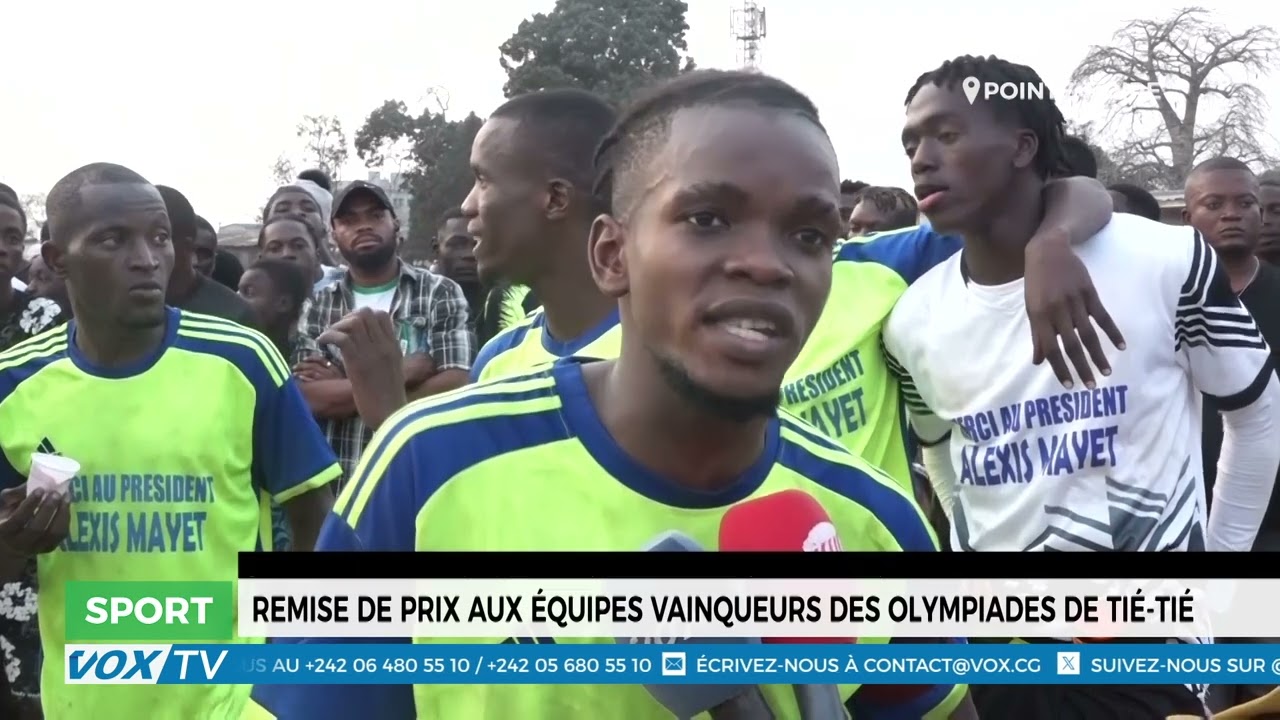 Les Olympiades de Tié-Tié couronnent leurs champions
