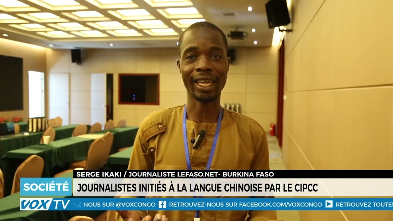 Des journalistes  initiés à la langue chinoise par le CIPCC
