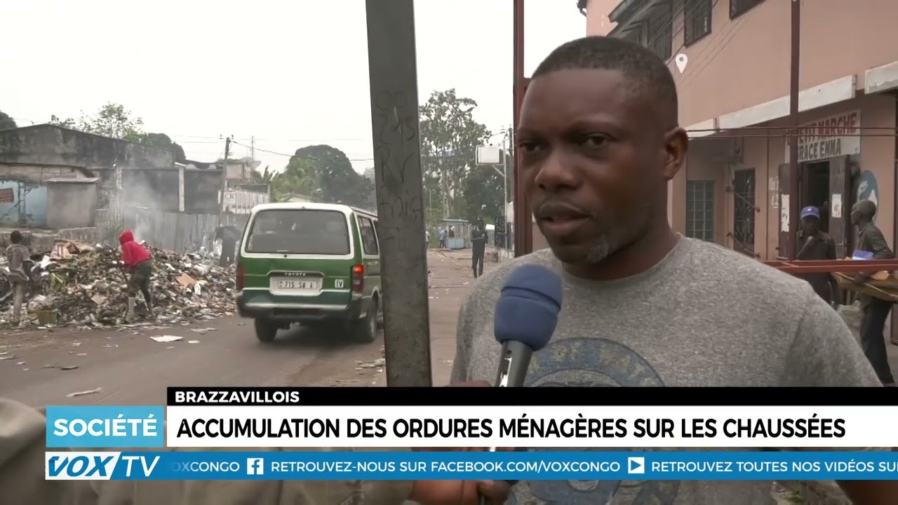 Accumulation des ordures ménagères sur les chaussées