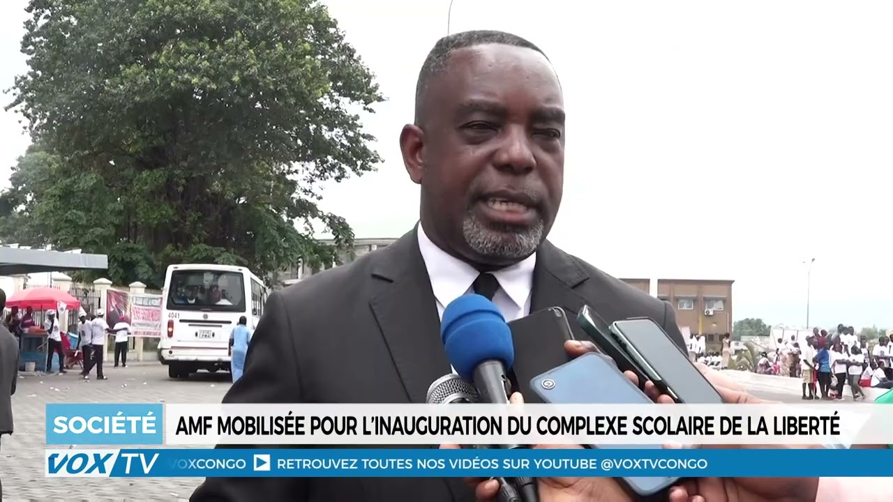 AMF mobilisée pour l’inauguration du complexe scolaire de la liberté