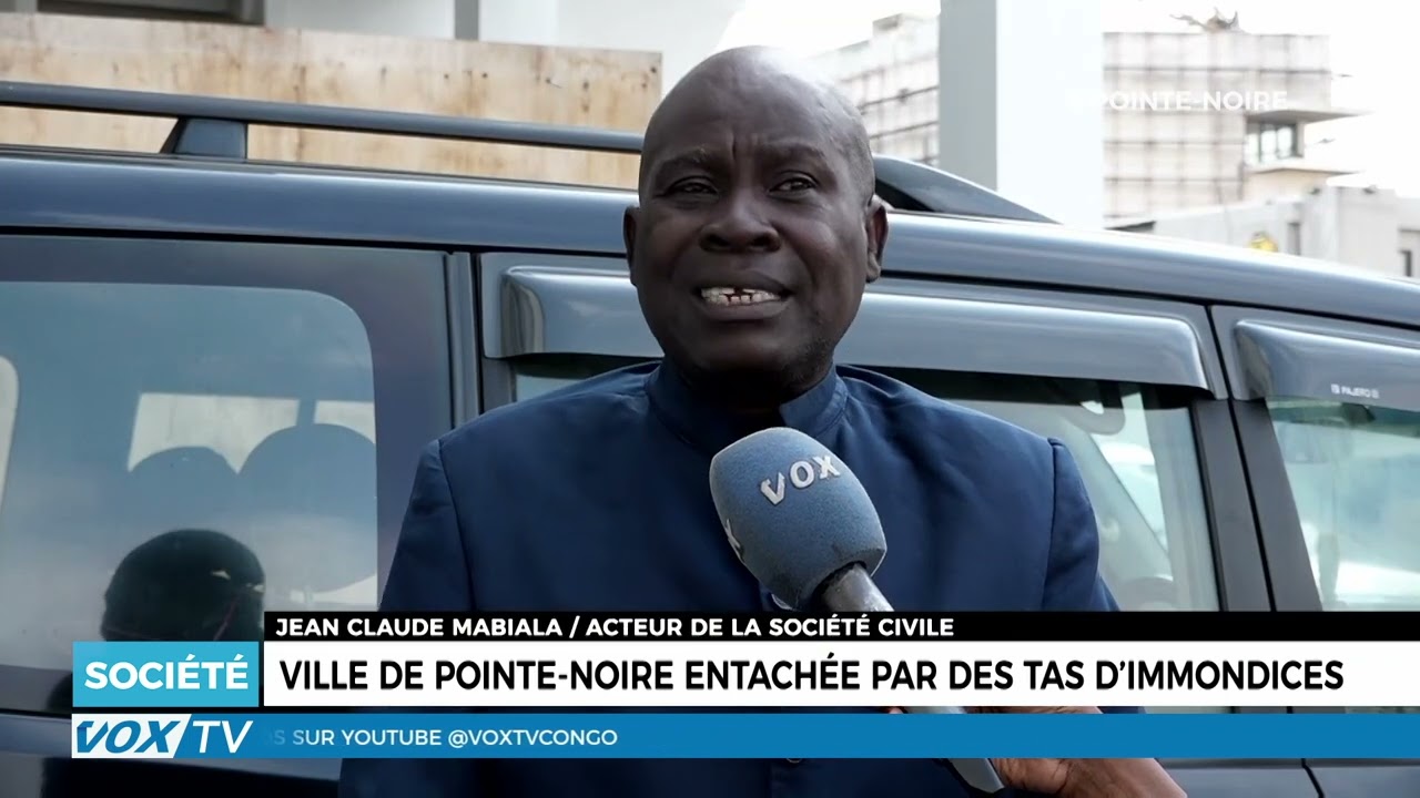 Ville de Pointe-Noire entachée par des tas d’immondices