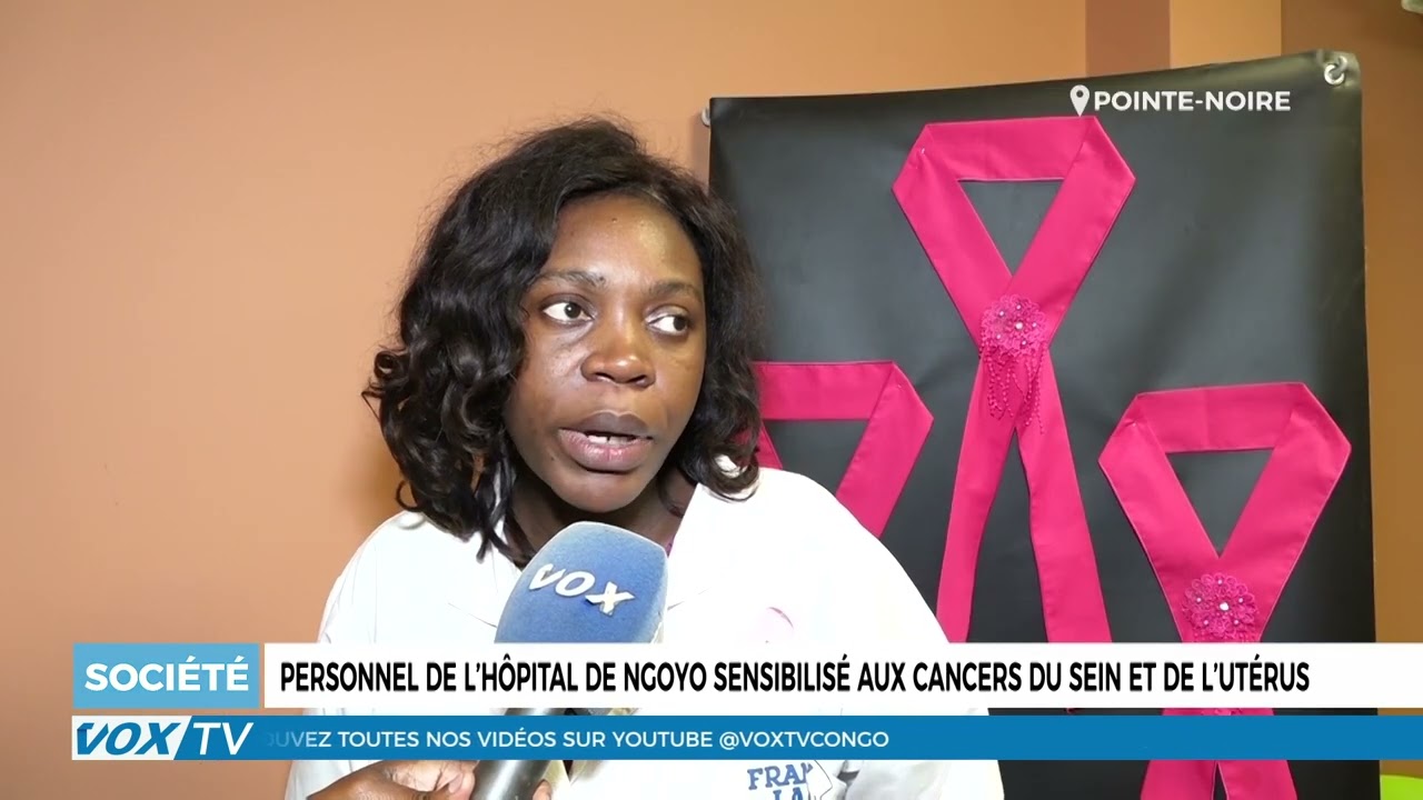 Personnel de l’hôpital de ngoko sensibilisé aux cancers du sein et de l’utérus