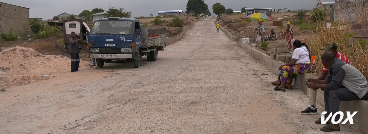 L’avenue reliant la nationale N2 au cimetière Bouka désormais accessible