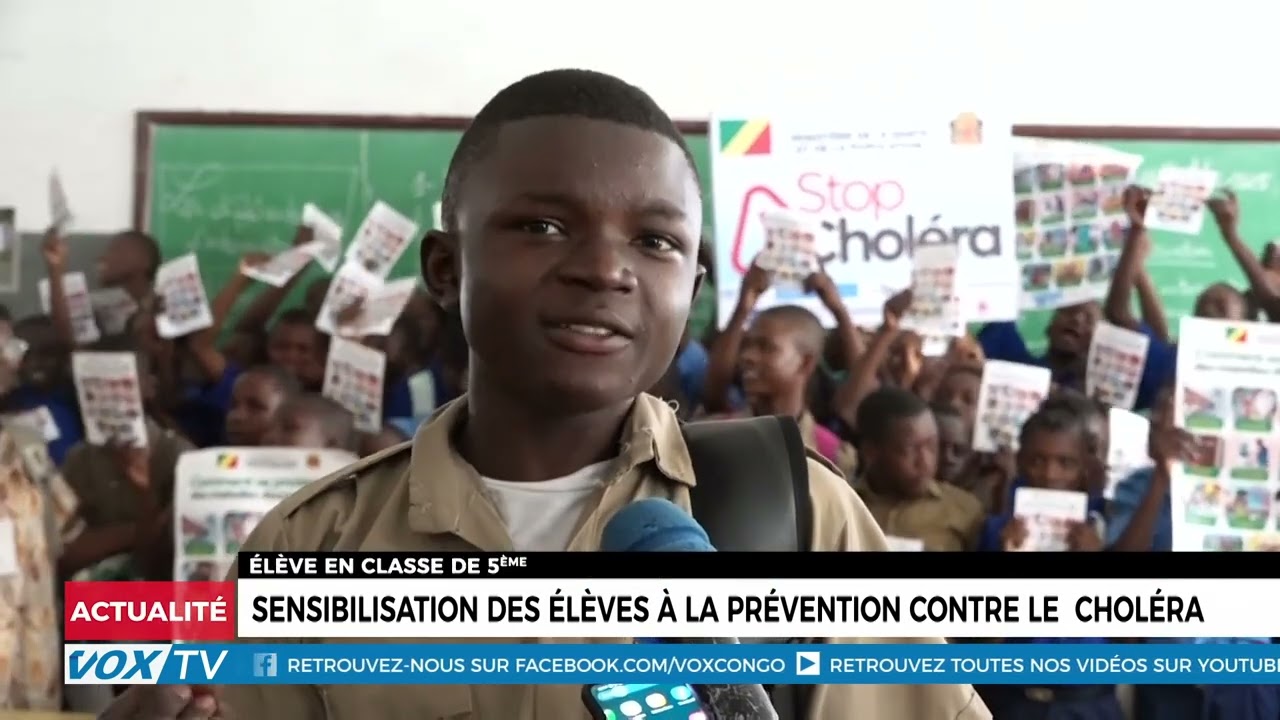 Sensibilisation des élèves à la prévention contre le  choléra