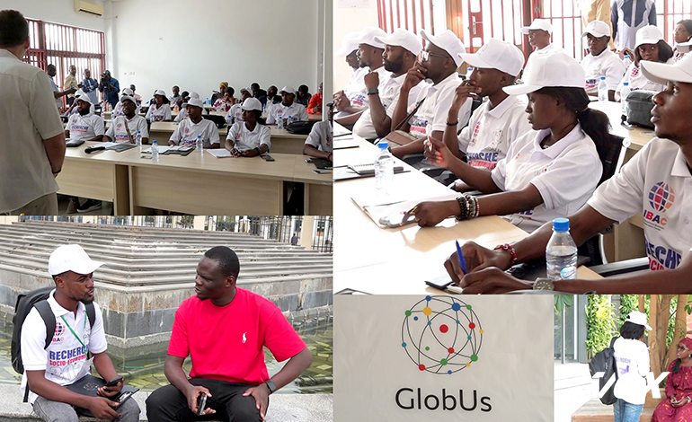 Des jeunes Congolais sont formés par Globus pour mener des enquêtes socio-économiques 