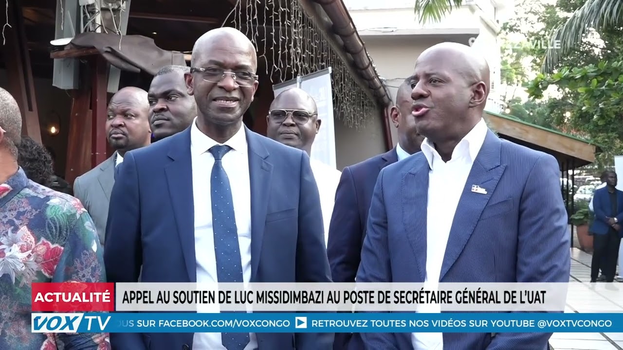 Appel au soutien de Luc Missidimbazi au poste de secrétaire général de l’UAT