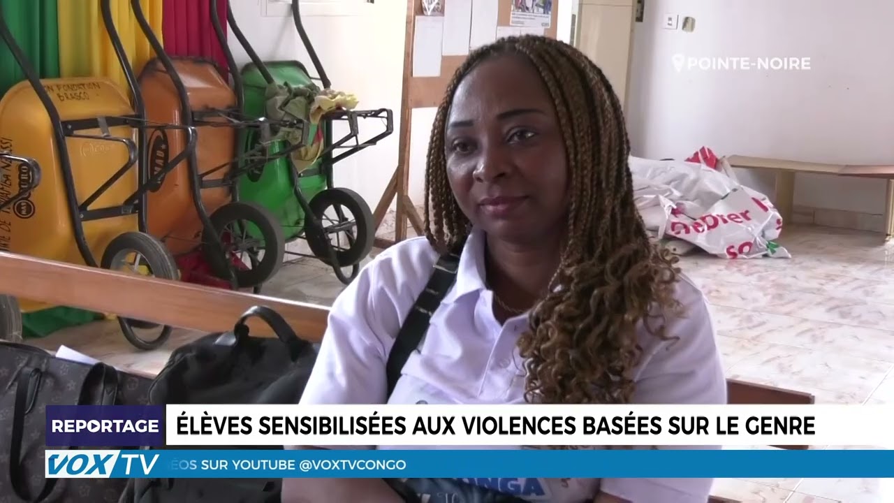Élèves sensibilisées aux violences basées sur le genre