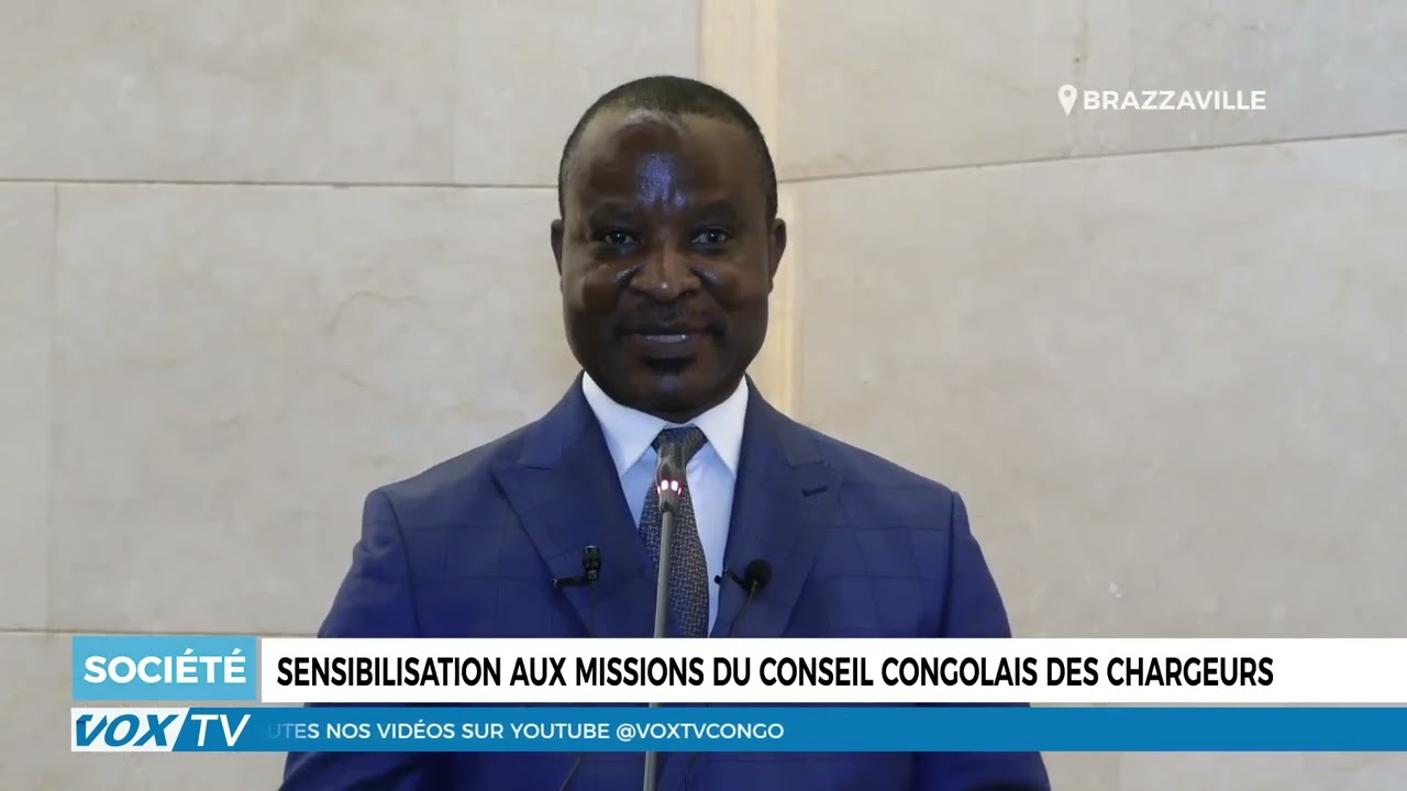 Sensibilisation aux missions du Conseil Congolais des Chargeurs