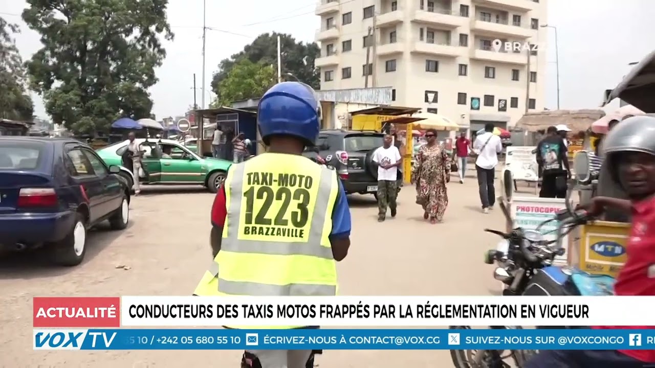 Conducteurs des taxis motos frappés par la réglementation en vigueur